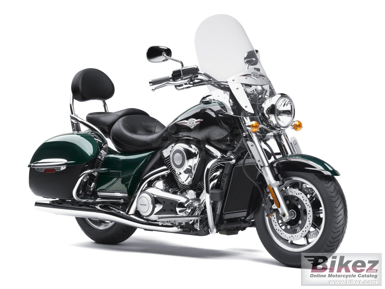 Big Kawasaki vulcan 1700 nomad picture and wallpaper from Bikez.com